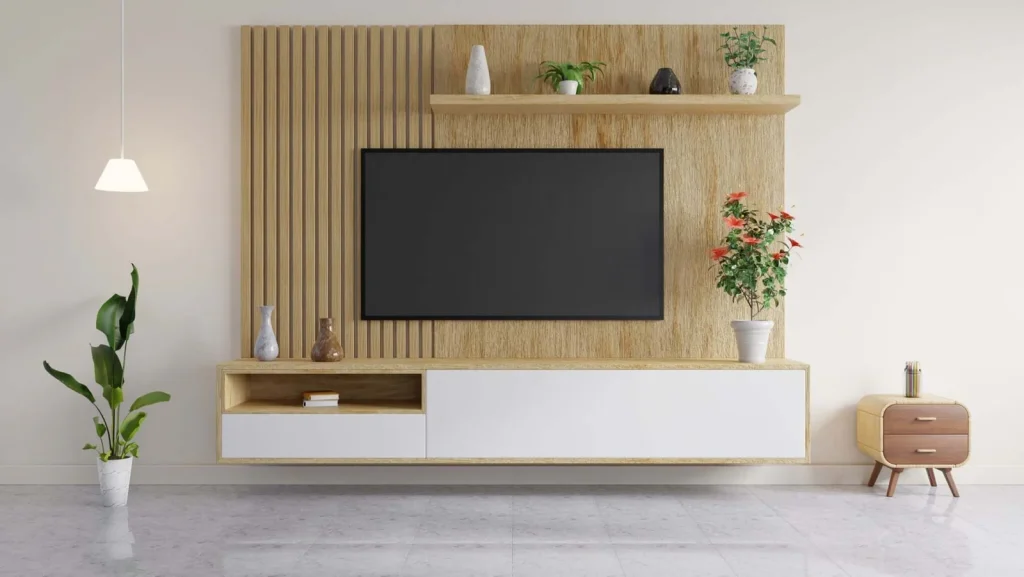 Decorating Around a Wall-Mounted TV