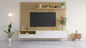 Decorating Around a Wall-Mounted TV