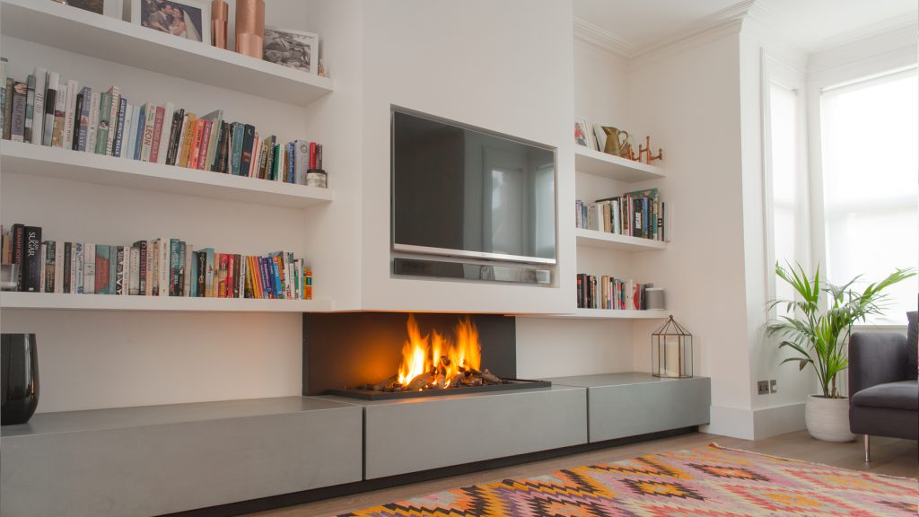 How Close Can a TV Be to a Wood Burner?