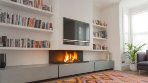 How Close Can a TV Be to a Wood Burner?