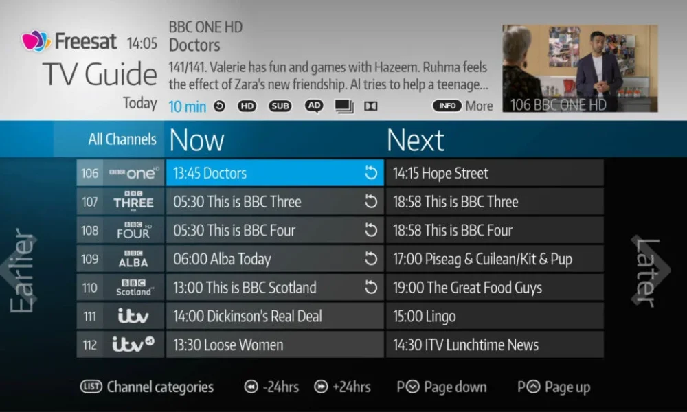 Freesat Installation